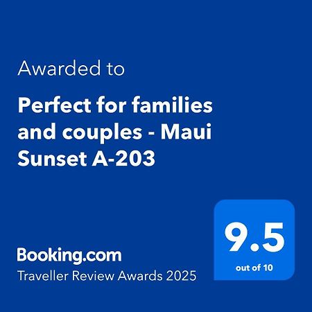 Apartament Perfect For Families And Couples - Maui Sunset A-203 Kihei Zewnętrze zdjęcie